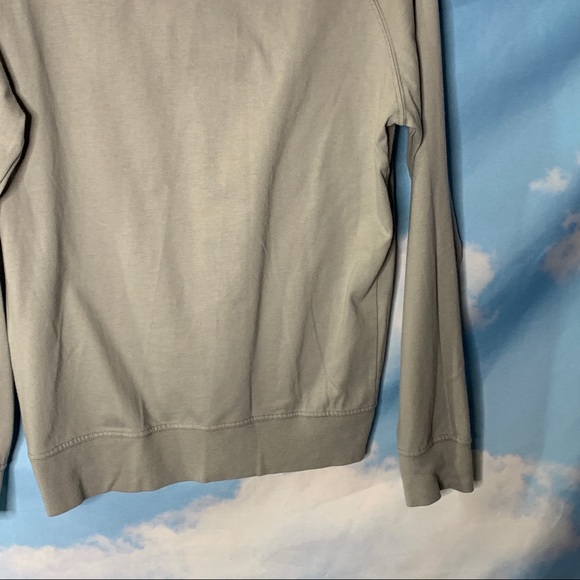 US Blanks-Gray Sweatshirt 100% Cotton size x-small - Picture 4 of 10